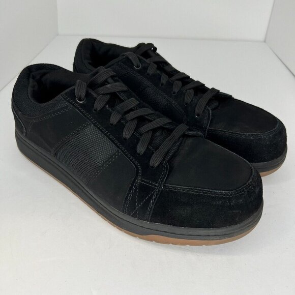 Brahma Mens MNBR21JT001 Black Grate 2 Steel Toe Suede Size 9.5 Work Shoes - Picture 2 of 9